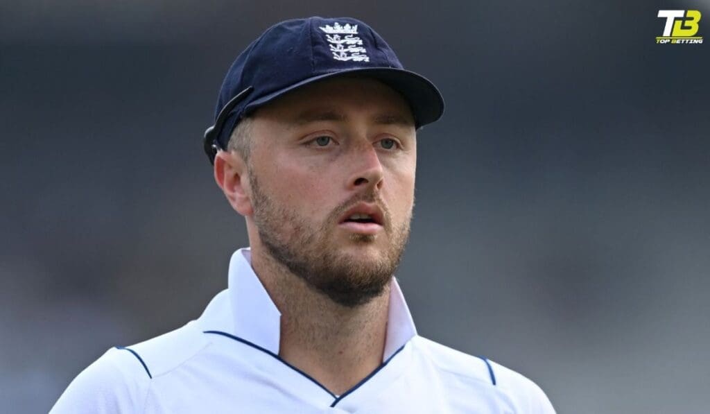 Ollie Robinson under the pump for England