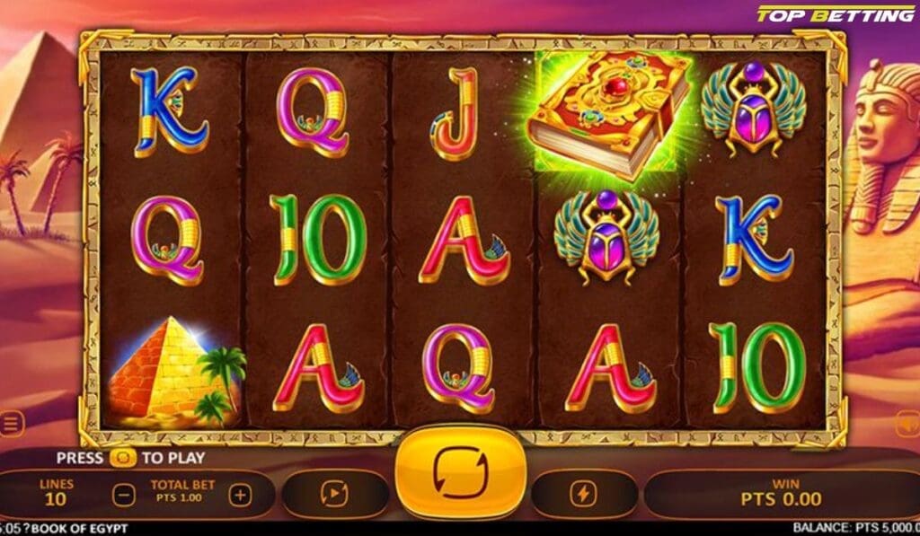 How to Play Book of Egypt Slot