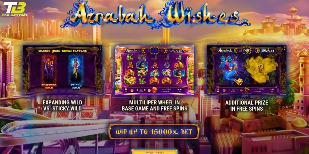 How to play Azrabah Wishes Slot