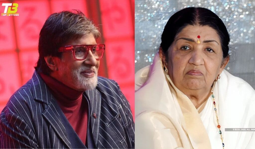 Amitabh remembers that Lata gave him a start