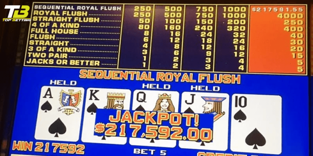 Bankroll management tips for playing video poker sequential royals