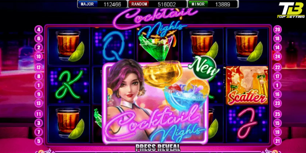 Online casinos offering Cocktail Nights Slot Game