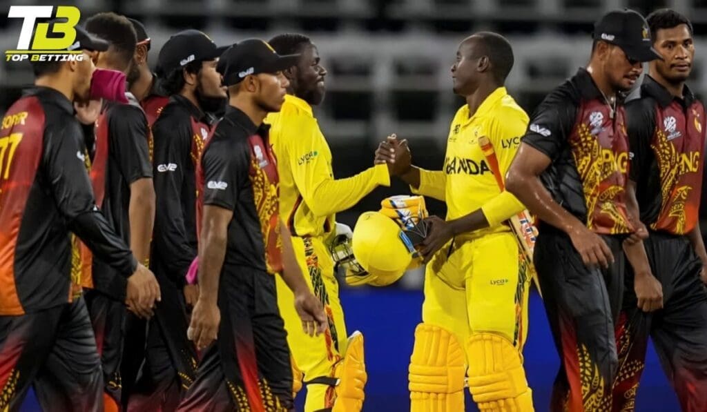 Uganda claim first ever T20 WC victory