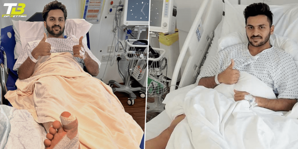 Shardul Thakur underwent foot surgery in London