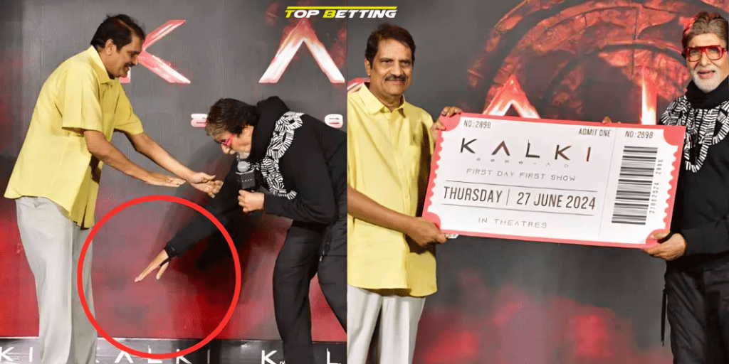 Aswini calls Amitabh touching his feet at Kalki 