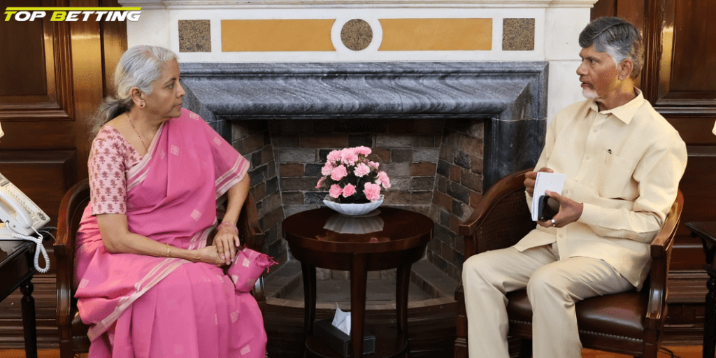 Chandrababu Naidu meets FM Sitharaman